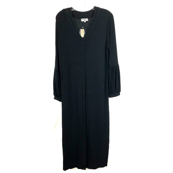 NWT Womens Size Small Universal Standard x J. Crew Balloon Sleeve Maxi Dress - Picture 4 of 7